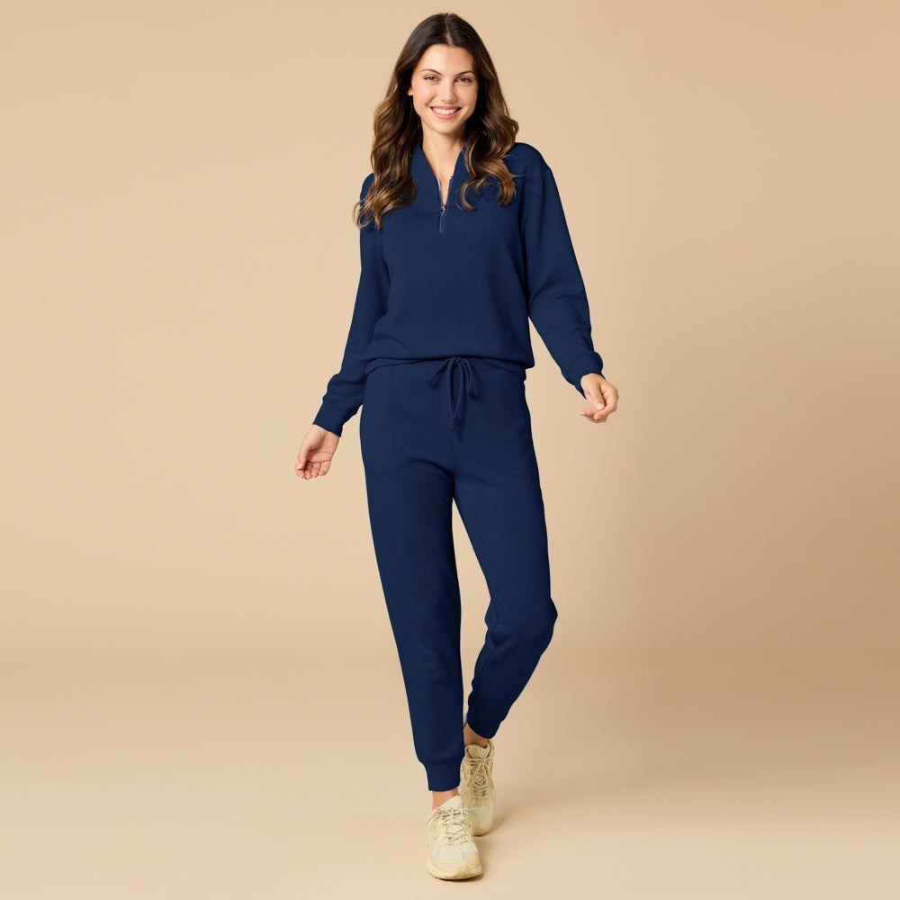 Softies Athleisure Dreamtech 1/4 Zip Jogger Set / Size Med / NWT/Still in Bag!